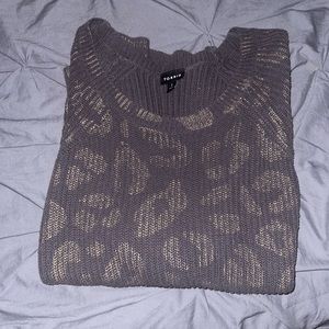 Torrid Cheetah Print Sweater